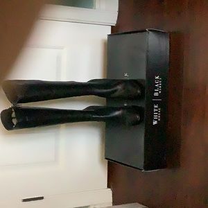 White Black Market black boots